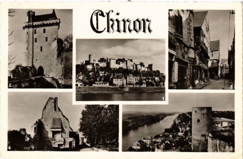 Carte postale ancienne Chinon à Chinon