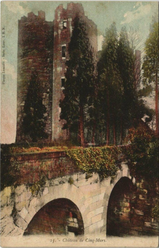 Carte postale ancienne Chateau de Cinq-Mars