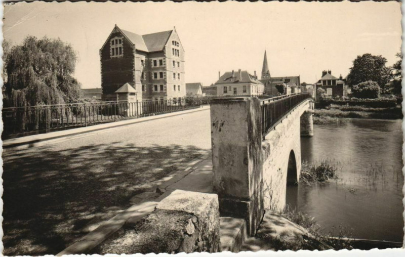 Carte postale ancienne Veigne - Le Moulin à Veigné