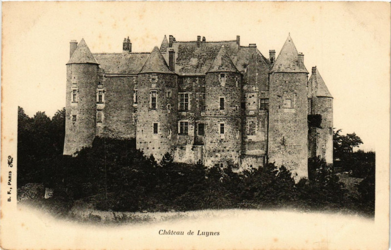 Carte postale ancienne Chateau de Luynes à Luynes