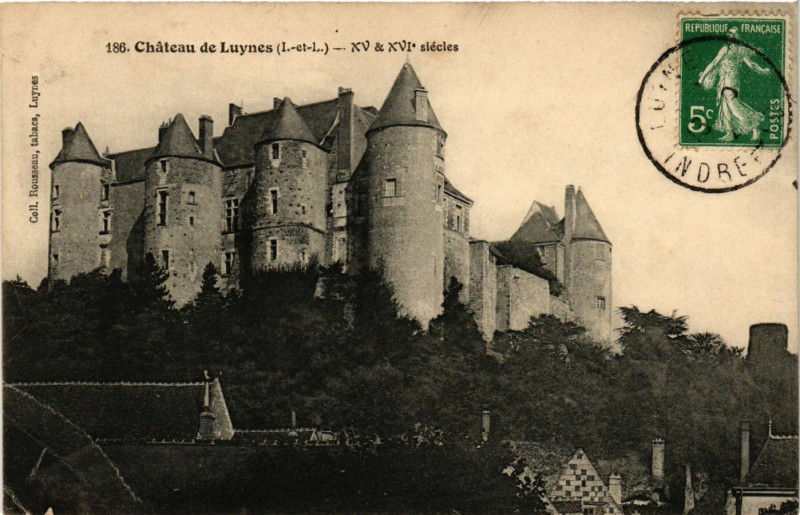 Carte postale ancienne Chateau de Luynes - Xv & Xvi siécles à Luynes