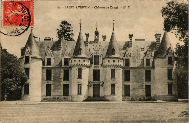 Carte postale ancienne Saint-Avertin - Chateau de Congé à Saint-Avertin