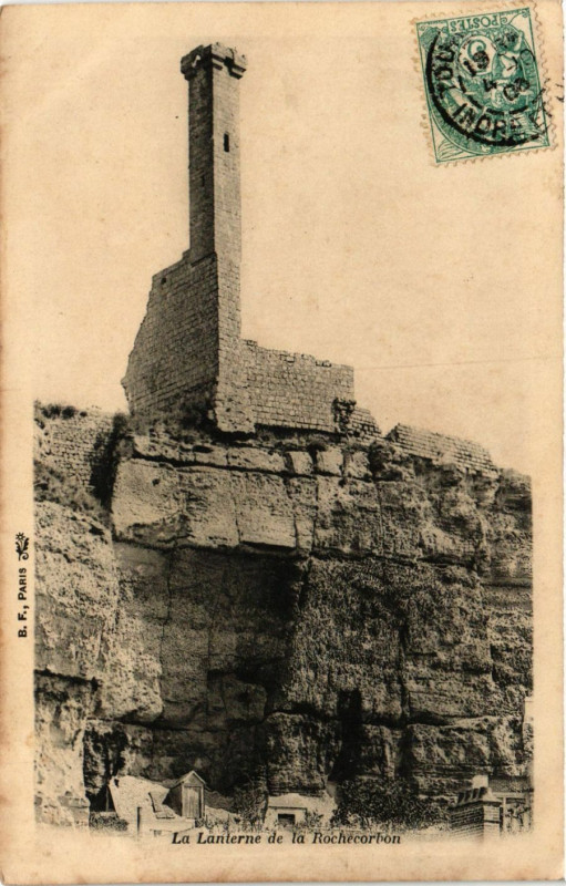 Carte postale ancienne La Lanterne de la Rochecorbon à Rochecorbon