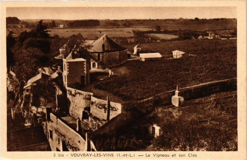 Carte postale ancienne 3 bis - Vovray-les-Vins - Le Vigneau et son Clos