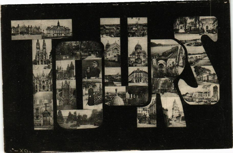 Carte postale ancienne Tours à Tours