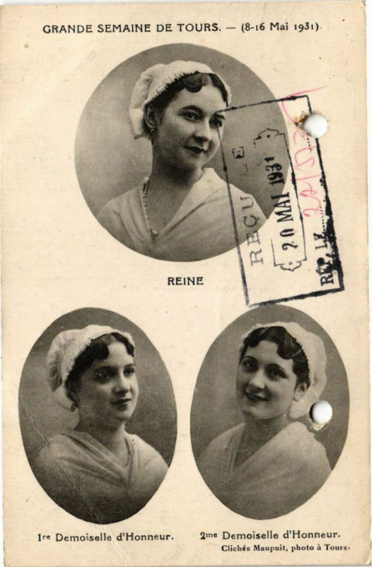 Carte postale ancienne Grande Semaine de Tours à Tours