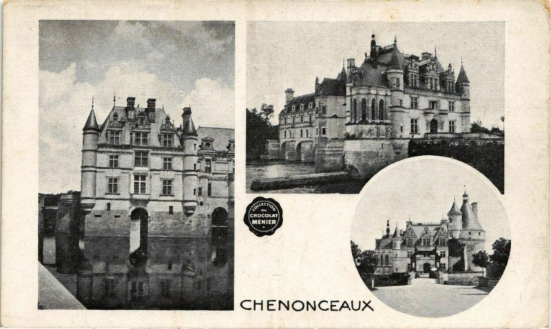 Carte postale ancienne Chenonceaux à Chenonceaux