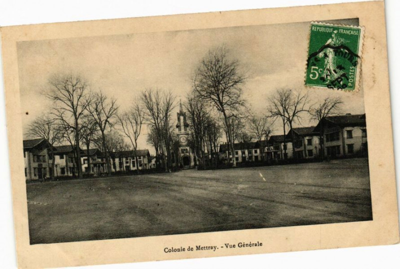Carte postale ancienne Colonie de Mettray - Vue Générale à Mettray
