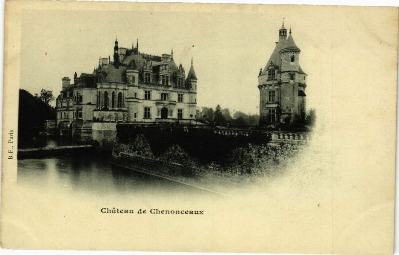 Carte postale ancienne Chateau de Chenonceaux à Chenonceaux