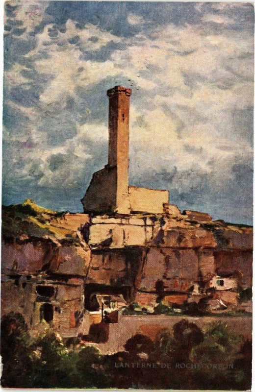 Carte postale ancienne Lanterne de Rochecorbon à Rochecorbon