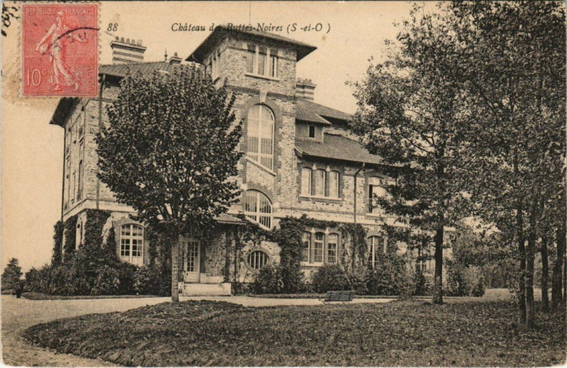 Carte postale ancienne Chateau des Buttes-Noires