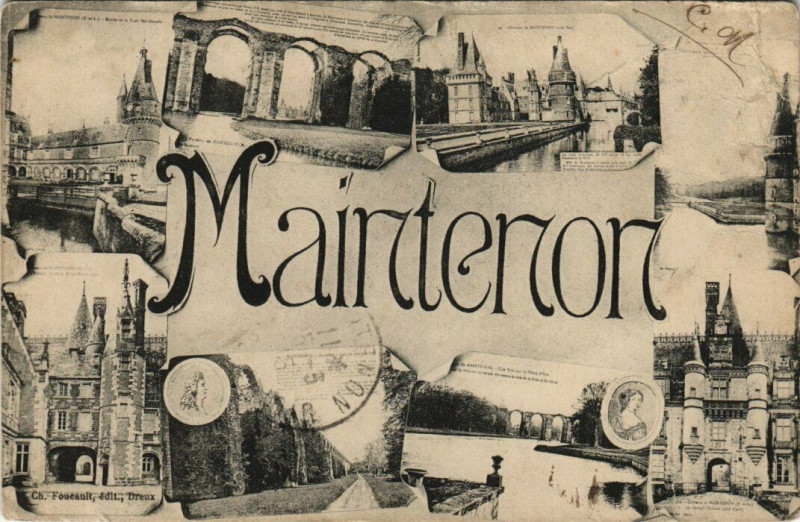 Carte postale ancienne Maintenon à Maintenon