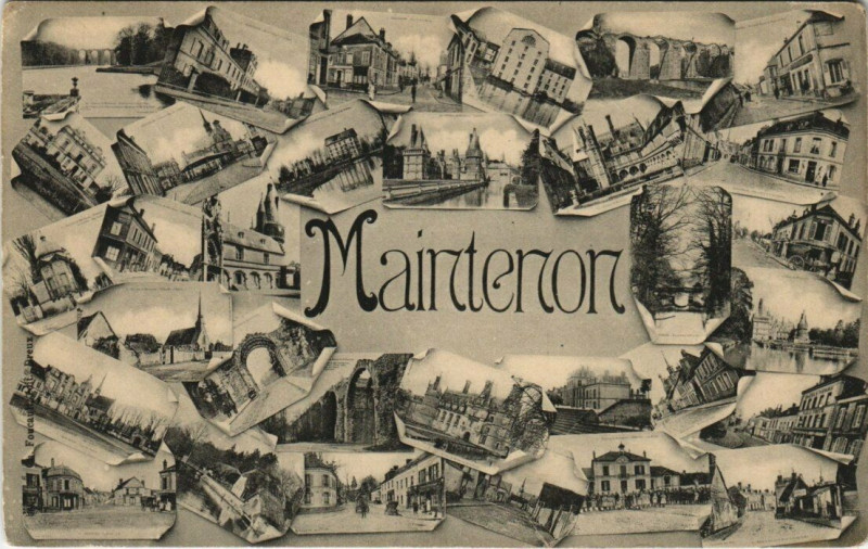 Carte postale ancienne Maintenon à Maintenon