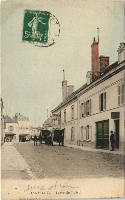 Carte postale ancienne Janville-Perle du Puisel