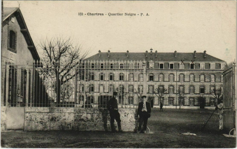 Carte postale ancienne Chartres - Quartier Neigre à Chartres