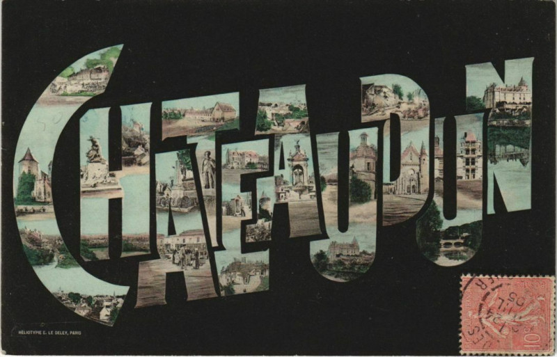 Carte postale ancienne Chateaudun à Châteaudun