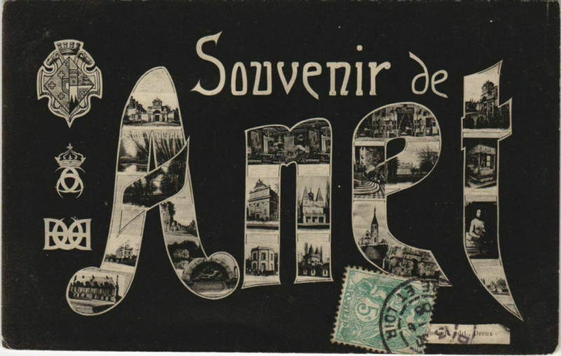 Carte postale ancienne Souvenir de Anet à Anet