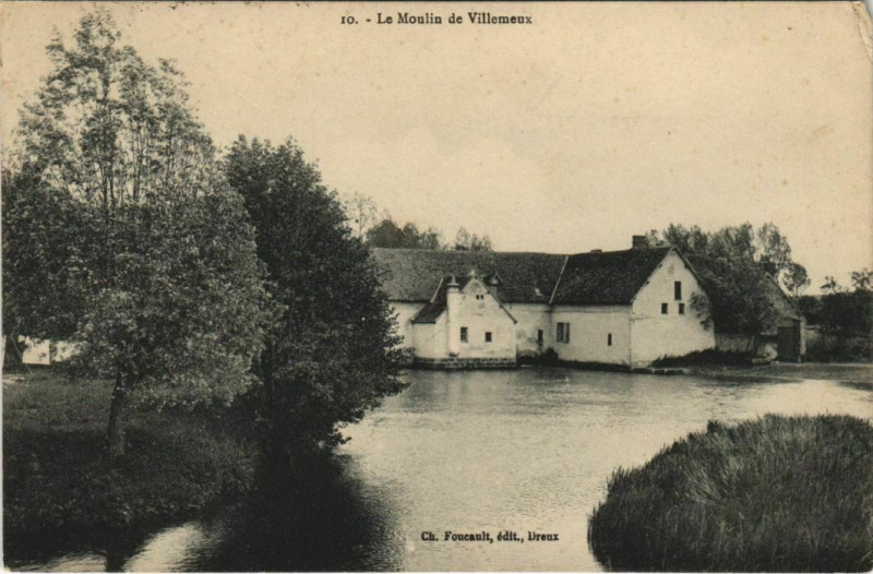 Carte postale ancienne Le Moulin de Villemeux