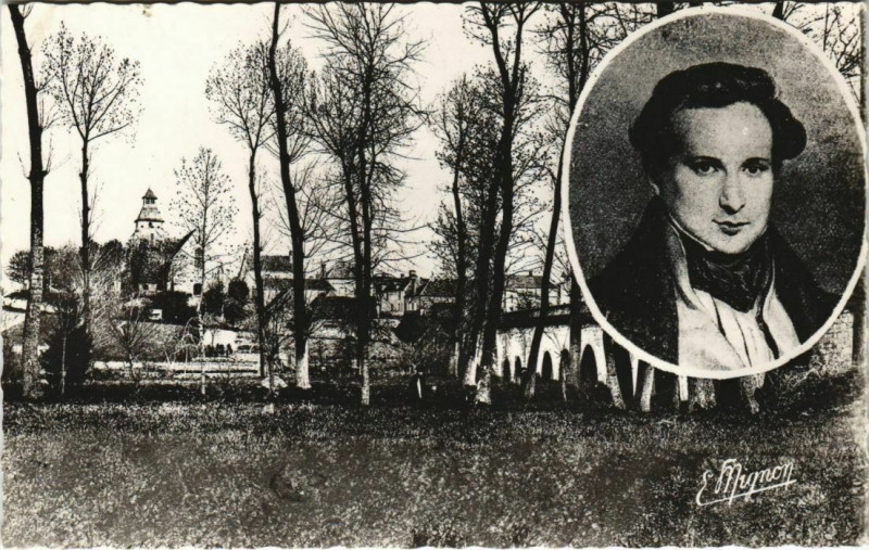 Carte postale ancienne Vallée de l'Eure - Environs de Dreux - Cherisy à Dreux