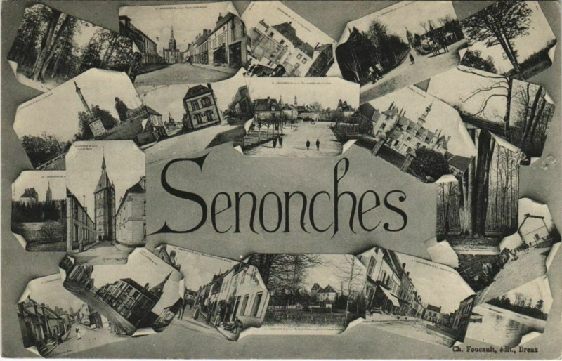 Carte postale ancienne Senonches à Senonches