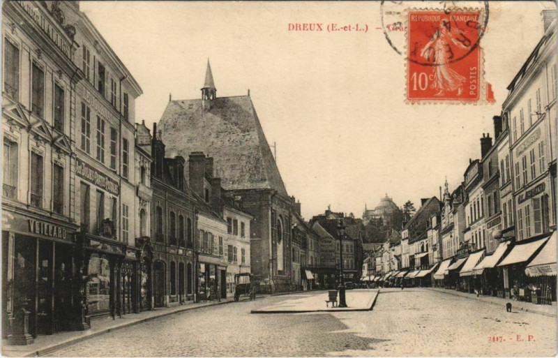 Carte postale ancienne Dreux à Dreux