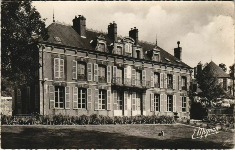 Carte postale ancienne Jouy Le Chateau à Jouy