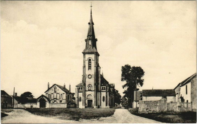 Carte postale ancienne Loigny-la-Bataiile La Nouvelle Eglise