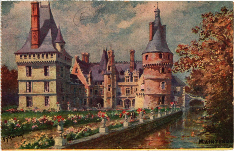 Carte postale ancienne Maintenon - Le Chateau à Maintenon