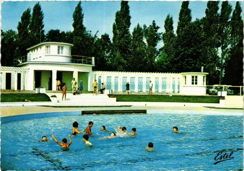 Carte postale ancienne Le Perche-Gouet - Brou - La Base de Plein Air à Brou