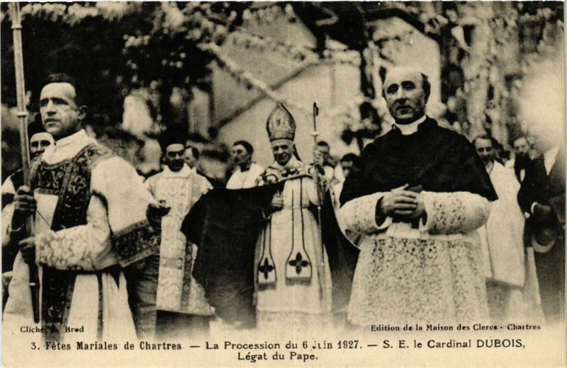 Carte postale ancienne Chartres - Fetes Mariales de Chartres - 1927 à Chartres