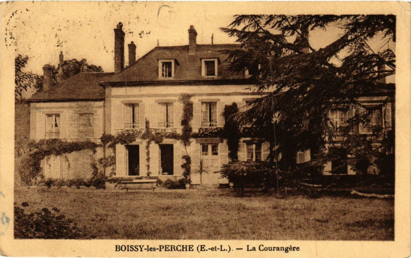 Carte postale ancienne Boissy-les-Perche - La Courangere à Boissy-lès-Perche
