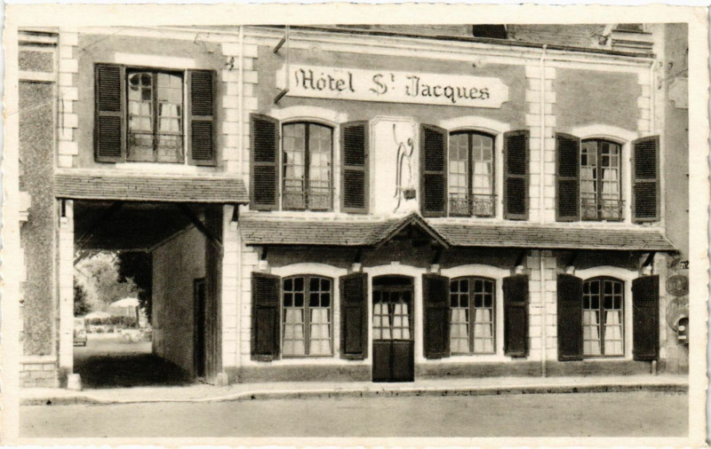 Carte postale ancienne Hotel Saint-Jacques