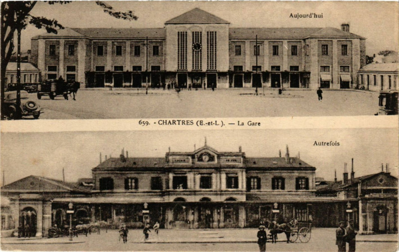 Carte postale ancienne Chartres à Chartres