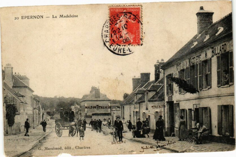 Carte postale ancienne Epernon-La Madeleine à Épernon