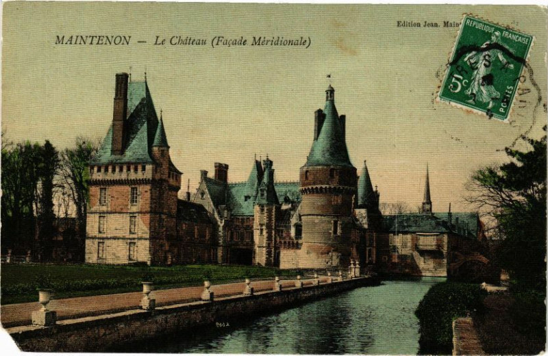 Carte postale ancienne Maintenon-Le Chateau à Maintenon