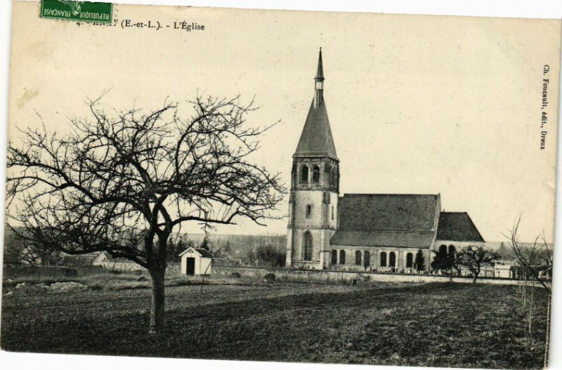Carte postale ancienne L'Eglise