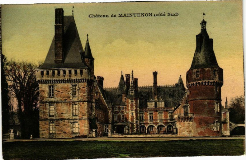 Carte postale ancienne Chateau de Maintenon à Maintenon