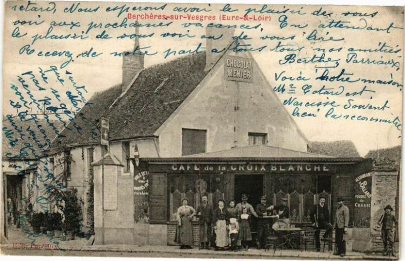 Carte postale ancienne Bercheres-sur-VESGREs