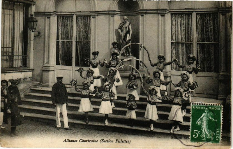 Carte postale ancienne Alliance Chartraine