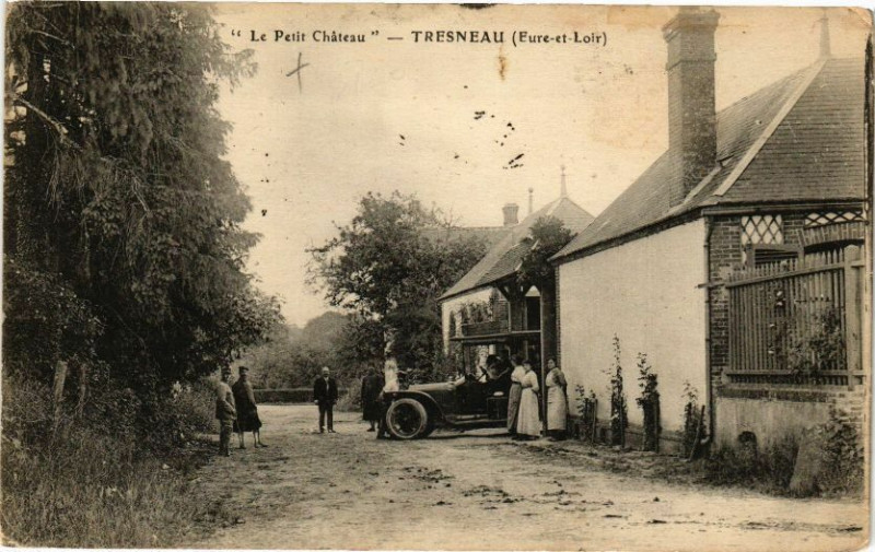 Carte postale ancienne Le Petit Chateau-Tresneau