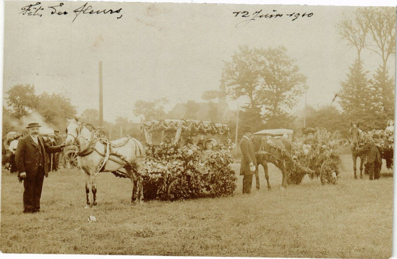 Carte postale ancienne Fete des fleurs