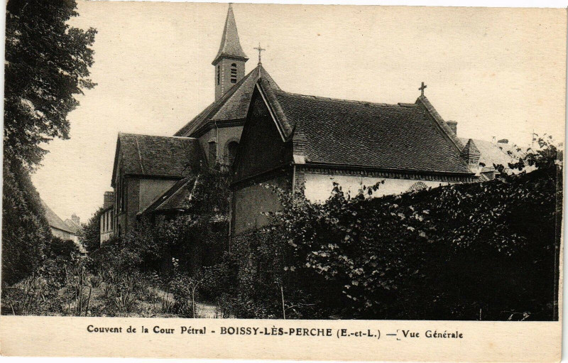Carte postale ancienne Couvent de la Cour Pétral - Boissy-Lés-Perche (E.-e-L.) - Vue .. à Boissy-lès-Perche