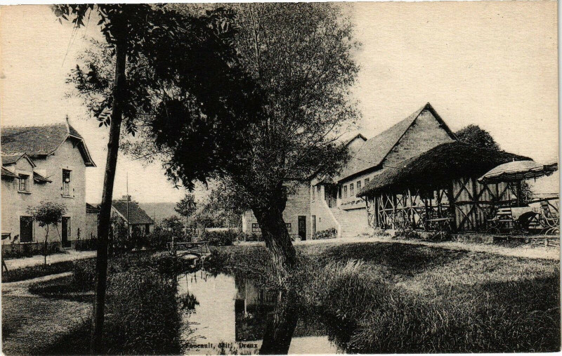 Carte postale ancienne Le Moulin de Barbasse