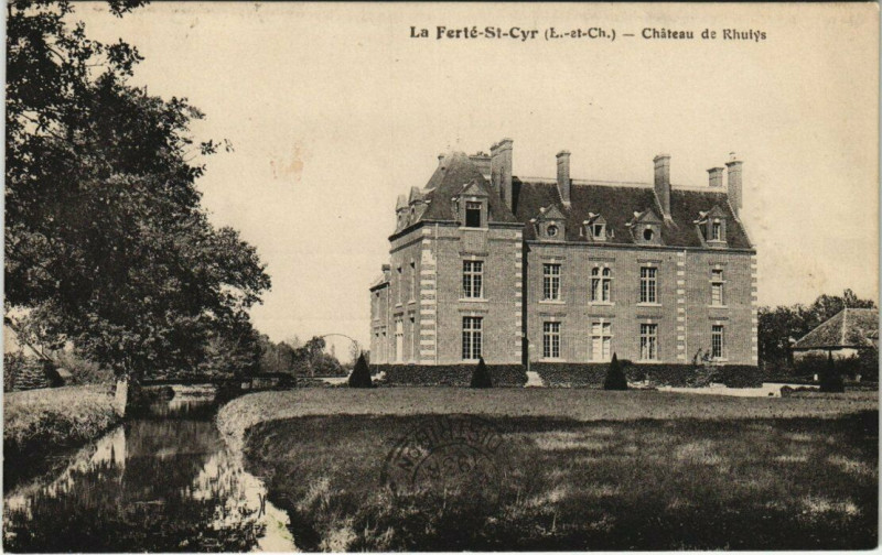 Carte postale ancienne La Ferte-Saint-Cyr-Chateau de Rhulys