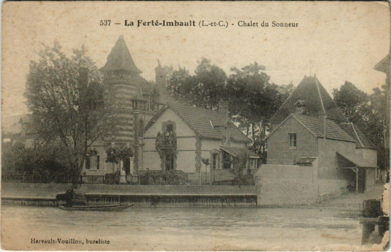 Carte postale ancienne La Ferte-Imbault Chalet du Sonneur