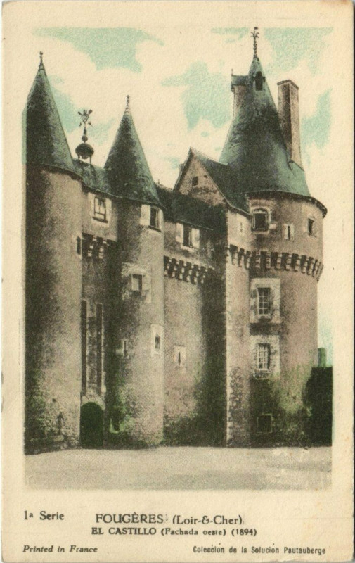 Carte postale ancienne Fougeres - El Castillo