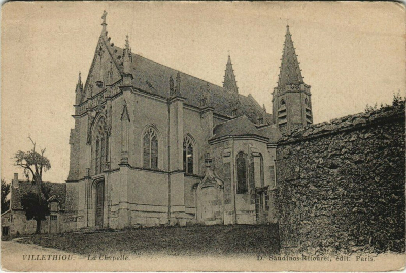Carte postale ancienne Villethiou - La Chapelle