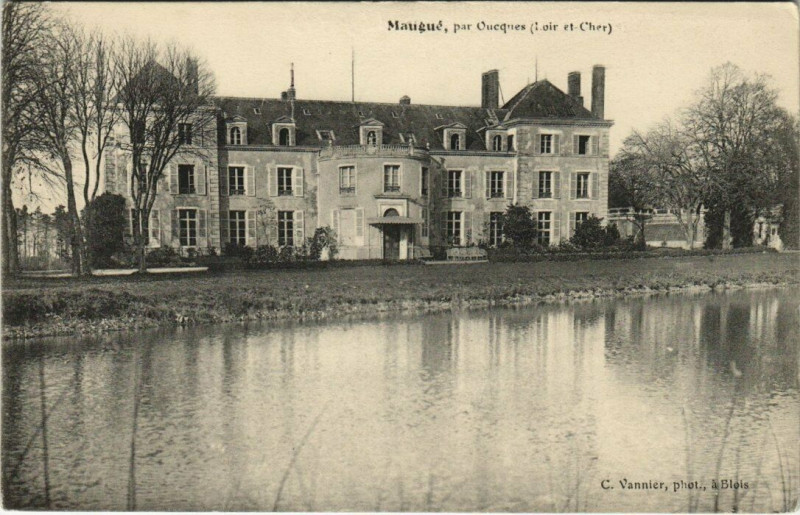 Carte postale ancienne Maugue par Ouesques
