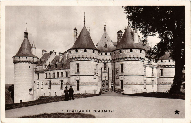 Carte postale ancienne Chateau de Chaumont
