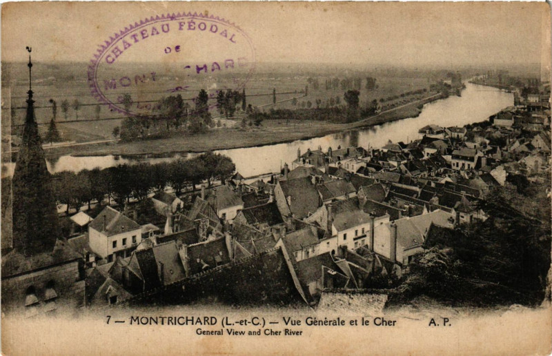 Carte postale ancienne La Ferte-Imbault (L.-&-C.) - Le Chateau